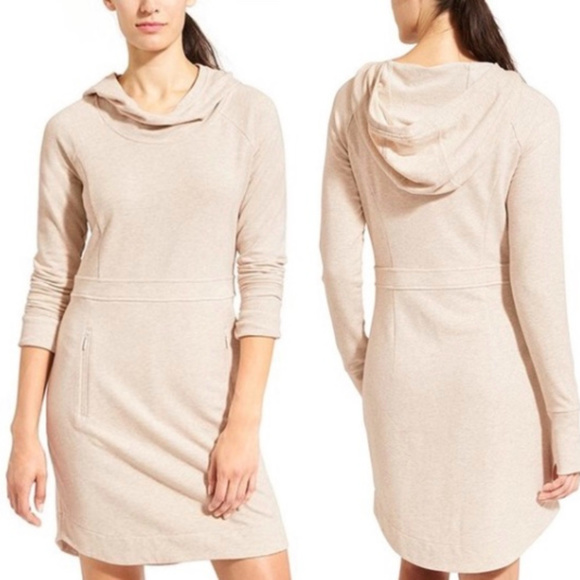 athleta hoodie dress